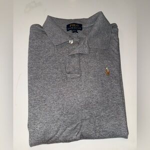 Boy’s Polo by Ralph Lauren Heather Gray Polo Shirt